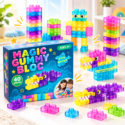 MAGIC SKISHY ✨Bloques Skishy de construcción sensorial